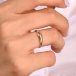 925 Silver Bezel Marquise Dome Ring