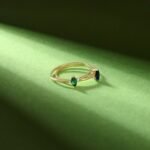 925 Silver Basic Emerald Ring - Image 3
