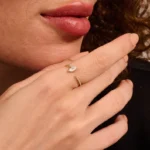 925 Silver Open Marquise Ring