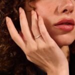 925 Silver Curved Baguette Wedding Ring - Image 2