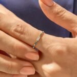 925 Silver Baguette Novella Ring