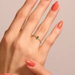 925 Silver Basic Emerald Ring - Image 2