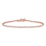 925 Silver 1ct Classic Diamond  Tennis Bracelet - Image 2